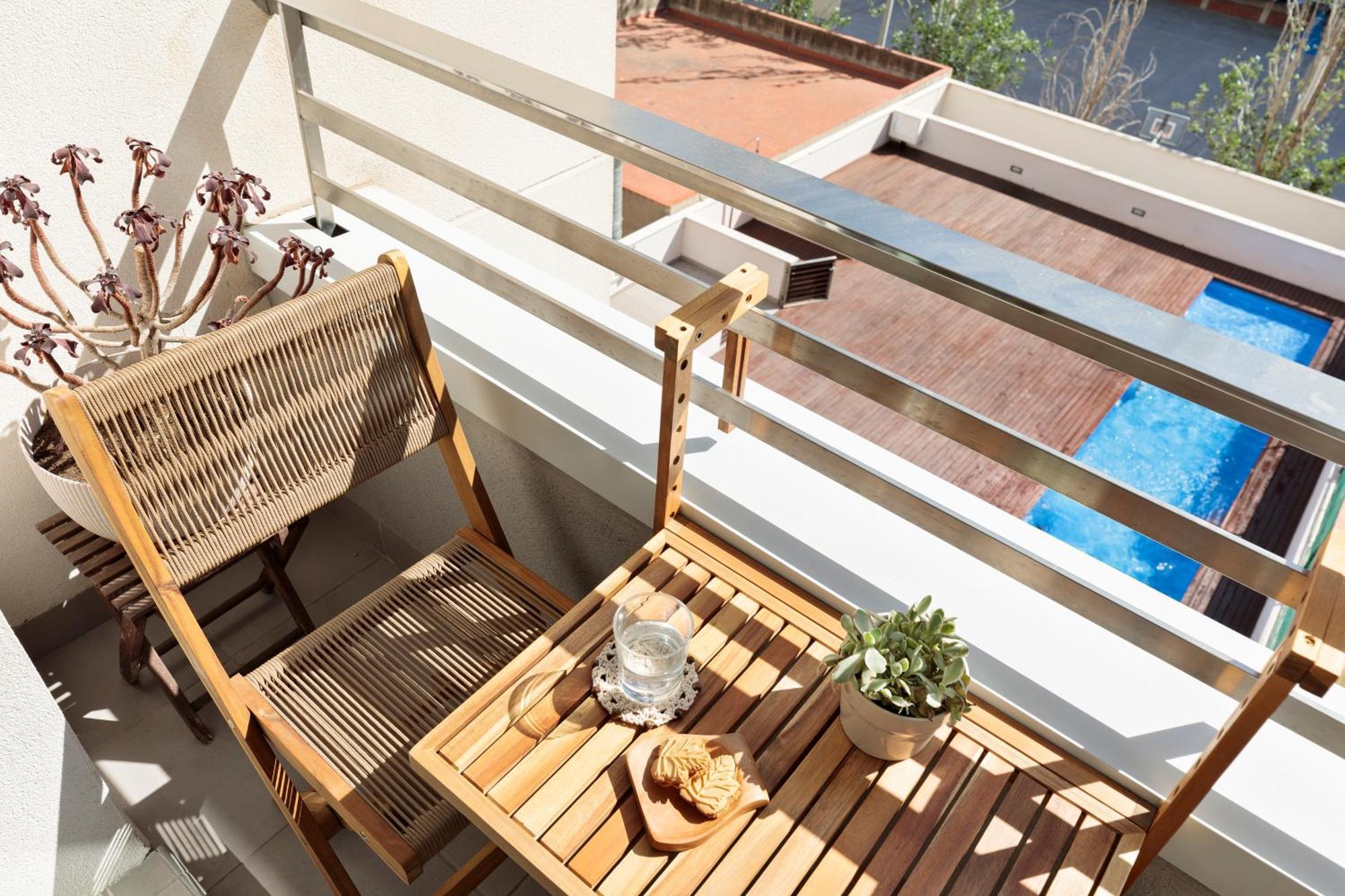 Apartmán Cerca De La Playa Y El Born, Con Piscina Barcelona Exteriér fotografie
